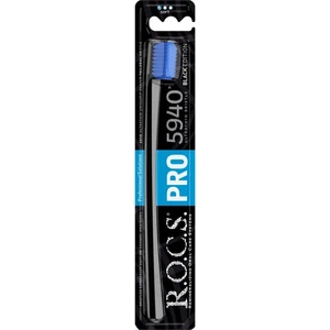 Pro Black 5940 Adet Kıl Içeren Soft Diş Fırçası Siyah Sap Siyah Fırça