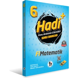 Fi Yayınları 6. Sınıf Hadi Matematik Konu Anlatımlı Soru Bankası