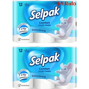 Tuvalet Kağıdı 24'lü 12'li x 2 Paket