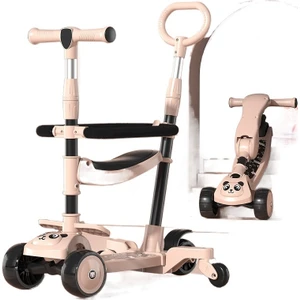 Çocuk Scooter'ı 1-3-6-8 Yaş Arası Çocukları Oturtup Itebilir (Yurt Dışından)