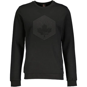 Aron Erkek Siyah Bisiklet Yaka Sweatshirt