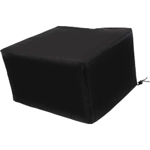 Yazıcı Kapağı Kılıfı Dayanıklı Yağmur Geçirmez Su Geçirmez Aşınmaya Dayanıklı 9015 8710 Siyah 50X40X30CM (Yurt Dışından)