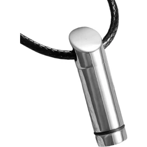 Paslanmaz Çelik Kapsül Kolye Kolye Hatıra (Yurt Dışından)