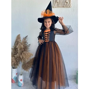 Buse & Eylül Bebe Buse&Eylül Bebe Kız Çocuk Cadı Kostümü