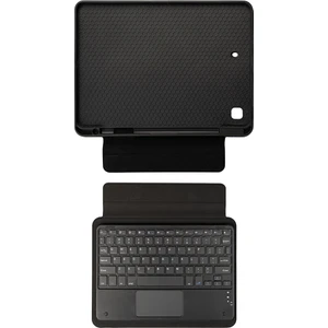 Apple iPad Pro 10.5 Kılıf Border Keyboard Bluetooh Bağlantılı Standlı Klavyeli Tablet Kılıf (Model A1701,A1709,A1852)