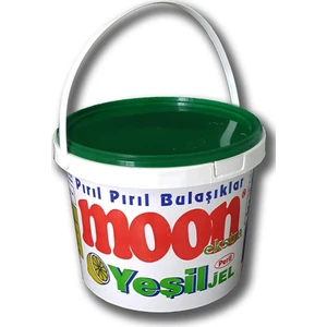 Moon Limon Kokulu Yeşil Elde Bulaşık Jeli - Jel Deterjan - 1.3 Kg. - Bidon