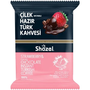 Çilekli Hazır Türk Kahvesi 100  gr x 2 Adet