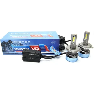 Milestone Katana Edition H4 12-24V  Şimşek Etkili LED Xenon Far Ampulü Seti