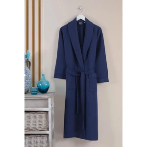 Dama Serisi Şal Yaka Pike Bornoz Sabahlık
