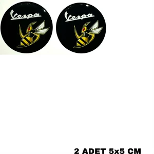 Fatih Sticker Vespa Damla Logo