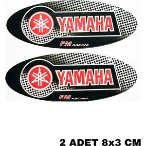 Fatih Sticker Yamaha Fm Racıng Damla Logo
