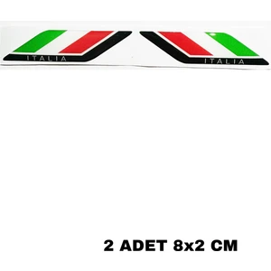 Fatih Sticker Italya Bayrak Damla Logo