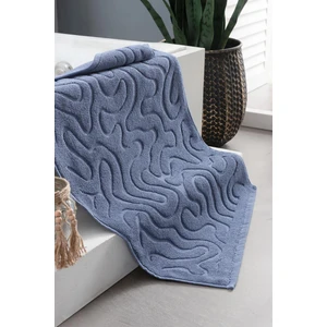 Neşe Home Joy 50x75 cm Ayak Havlusu Mat Mavi – %100 Pamuklu, Yumuşak ve Emici