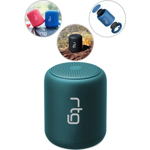 RTG x6s Bluetooth Hoparlör Aux Sd Kart USB Taşınabilir Ses Bombası Yeşil