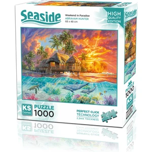 KS Games Weekend In Paradise 1000 Parça Puzzle
