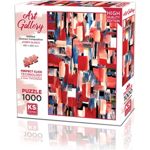 KS Games Untitled Abstract Composition 1000 Parça Puzzle