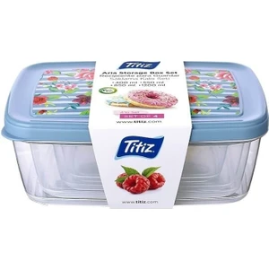 Aria Saklama Kabı 4'lü Set "BPA. içermez!" Bulaşık makinesinde yıkanabilir
