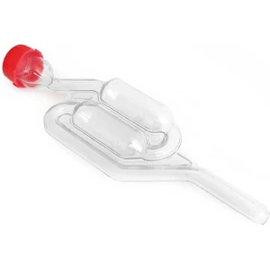 Temiz Pazar 3 Adet Hava Kilidi 18 cm Şeffaf Renkli Plastik Malzeme ile Pratik Kullanım