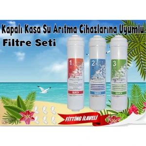 Water King Lg Su Arıtma Filtre Seti 3'lü Inline Set