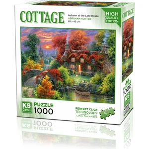 KS Games Autumn At The Lake House 1000 Parça Puzzle