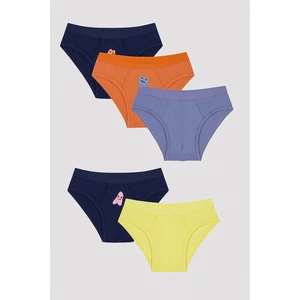 Erkek Çocuk Creatures 5'li Slip Külot