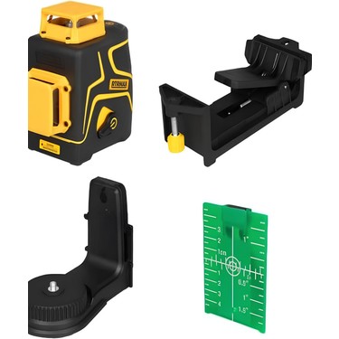 Rtrmax RTM058 Profesyonel Li-Ion Şarjlı 3X360⁰ Yeşil Lazer Fiyatı