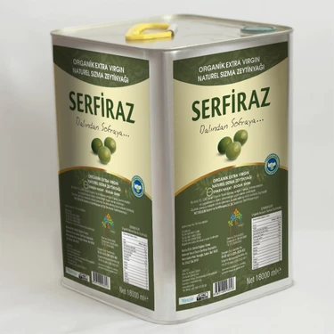 Serfiraz Ekstra Virgin,Soğuk Sıkım Organik Sertifikalı Zeytinyağı 18
