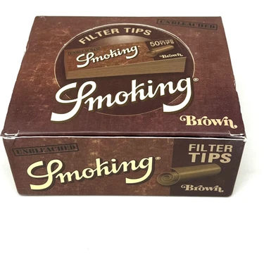 Smoking 5 Adet Smoking Brown Filter Tips Zıvana (5X50) Fiyatı