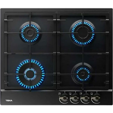 Teka Gazlı Ocak 4 Gözlü Doğalgazlı Cam Yüzeyli Güvenlikli 60 cm Modern