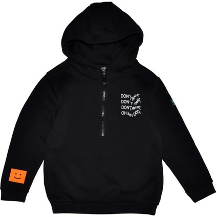 Panıc Erkek Çocuk Sweatshırt Siyah