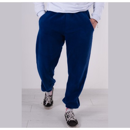 Kadın Erkek Lacivert Cepli Paçası Lastikli Polar Eşofman Altı modelleri