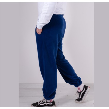 Kadın Erkek Lacivert Cepli Paçası Lastikli Polar Eşofman Altı fırsatları