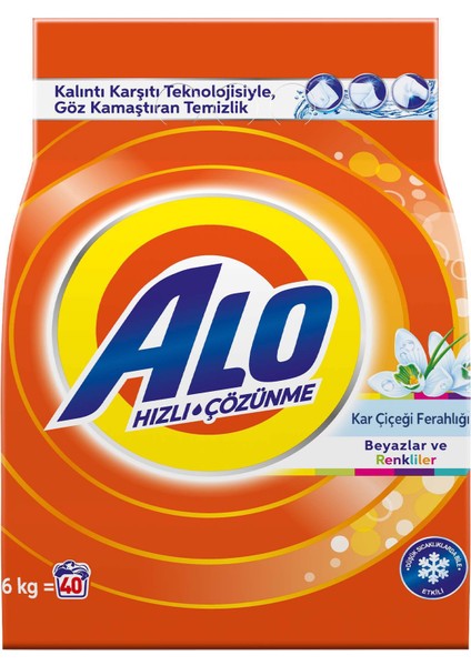 Çamaşır Deterjanı 6 kg Kar Çiçeği