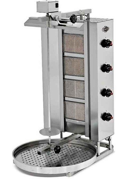 EMP.DN.222 Gazlı Döner Ocağı Üstten Motorlu 5 Radyanlı - Doğalgazlı