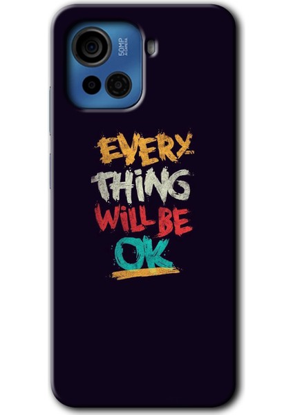 Casper Via F30 Plus Kılıf Hd Desen Baskılı Arka Kapak + Kırılmaz Cam - Everything