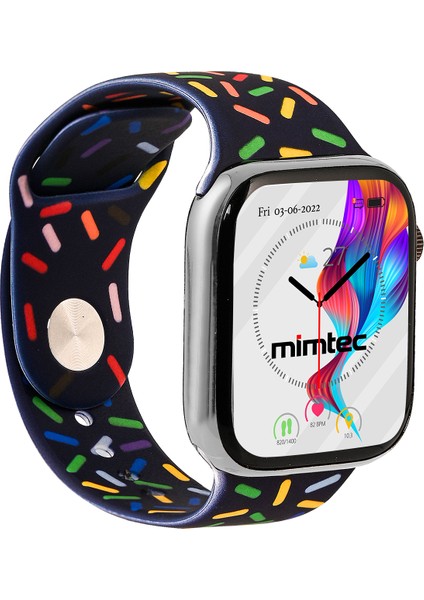 Apple Watch 3 4 5 6 7 8 Se Nike Uyumlu 42 44 45 49MM Renkli Kordon