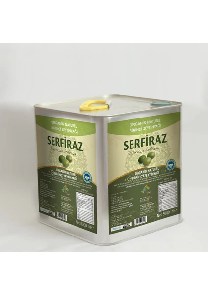 Serfiraz Birinci Zeytinyağı Teneke 5 Lt