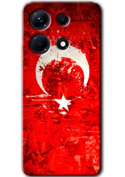 Infinix Note 30 Kılıf Hd Desen Baskılı Arka Kapak + Kırılmaz Cam - Albayrak 2