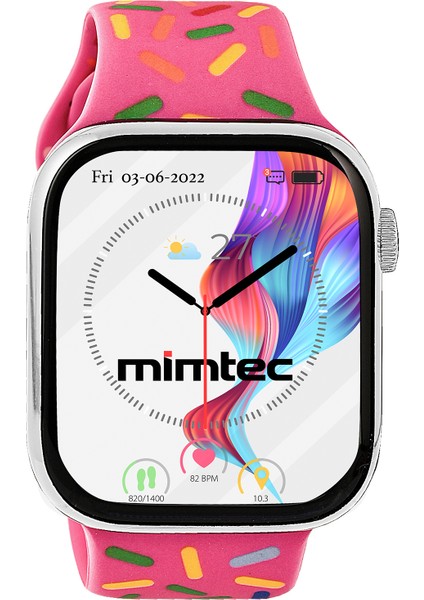 Apple Watch 3 4 5 6 7 8 Se Nike Uyumlu 42 44 45 49MM Renkli Kordon modelleri