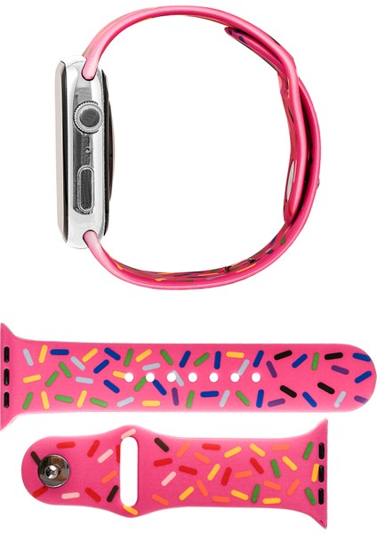 Apple Watch 3 4 5 6 7 8 Se Nike Uyumlu 42 44 45 49MM Renkli Kordon indirimleri