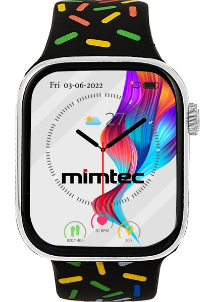 Apple Watch 3 4 5 6 7 8 Se Nike Uyumlu 42 44 45 49MM Renkli Kordon modelleri