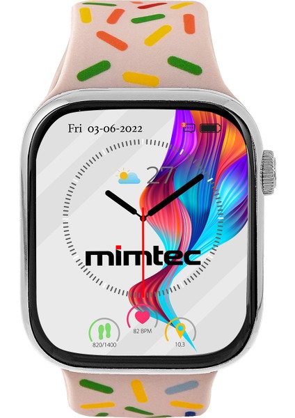 Apple Watch 3 4 5 6 7 8 Se Nike Uyumlu 42 44 45 49MM Renkli Kordon modelleri