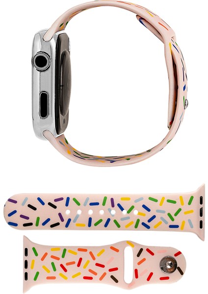 Apple Watch 3 4 5 6 7 8 Se Nike Uyumlu 42 44 45 49MM Renkli Kordon fırsatları
