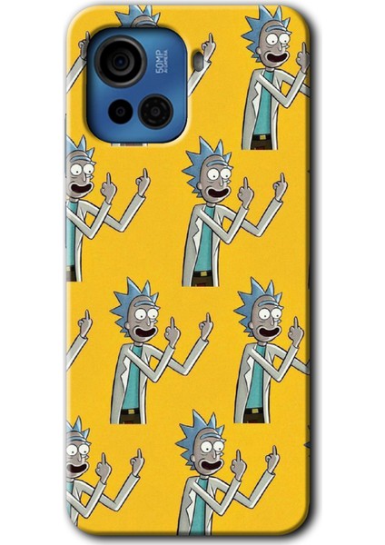 Casper Via F30 Plus Kılıf Hd Desen Baskılı Arka Kapak - Rick Felsefesi