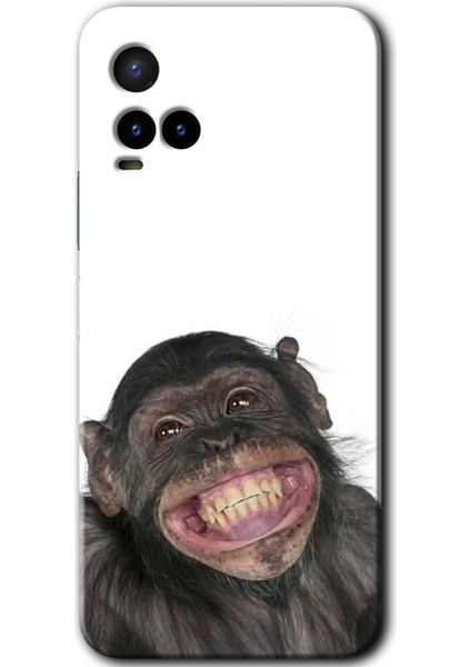 Vivo Y33S Kılıf Hd Desen Baskılı Arka Kapak + Kırılmaz Cam - Şıpsevdi Aşk