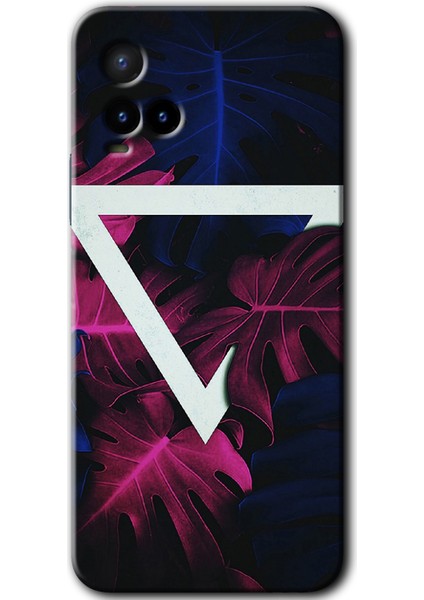 Vivo Y21 Kılıf Hd Desen Baskılı Arka Kapak + Kırılmaz Cam - Mekanik Yaprak