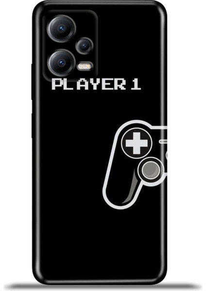 Xiaomi Redmi Note 12 5g Kılıf Esnek Silikon Kamera Koruma 4K Desenli Özel Tasarım - Player1