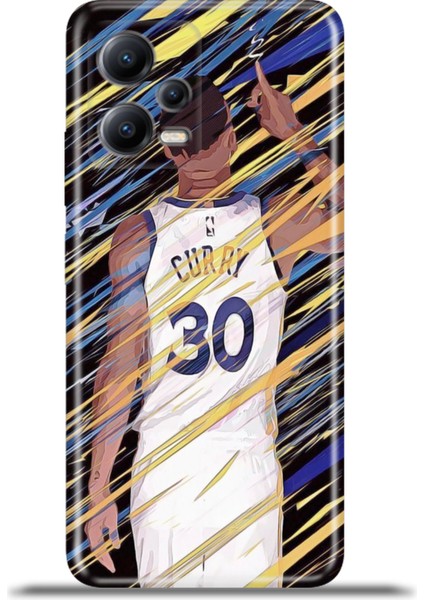 Xiaomi Redmi Note 12 5g Kılıf Esnek Silikon Kamera Koruma 4K Desenli Özel Tasarım - Stphcurry