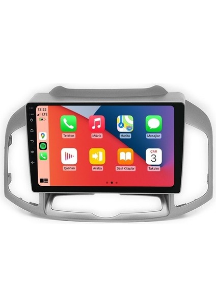 Chevrolet Captiva Android 6gb Ram 64GB Rom 8 Çekirdek Carplay Navigasyon Multimedya