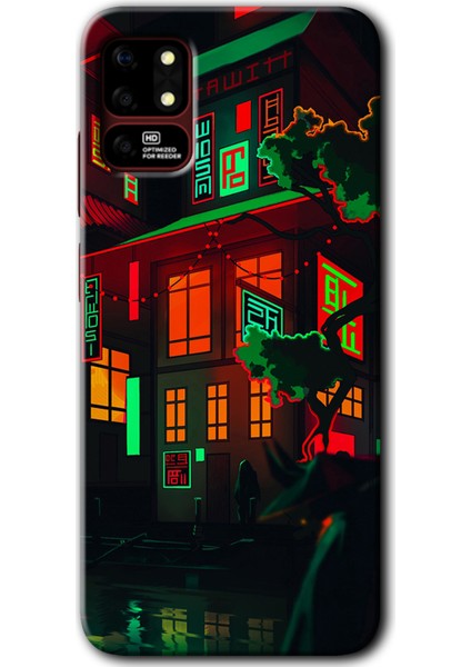 Reeder S19 Max Kılıf Hd Desen Baskılı Arka Kapak - China Street